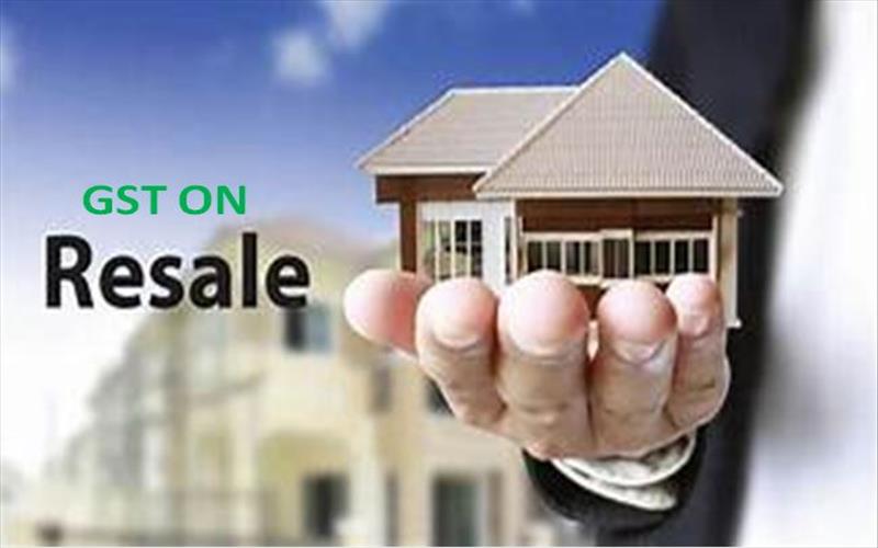 Did you know gst is applicable on resale properties in india?