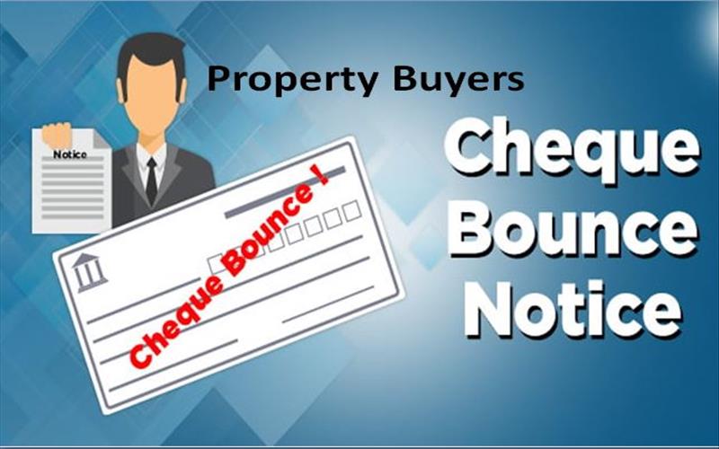 Property registration is cancelled ? if a cheque is not cleared that mentioned in sale deed.